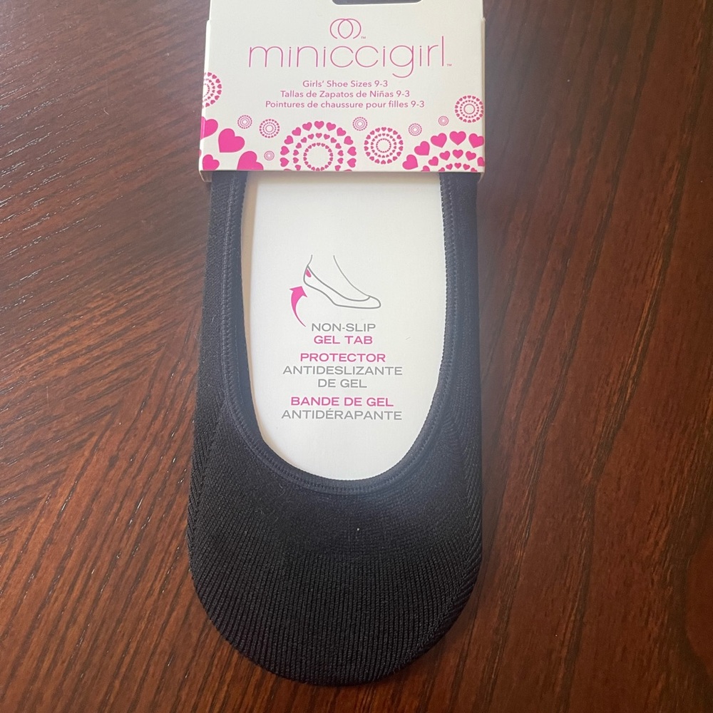 Liner Socks/Ultra Low Cut w/Gel Tab/Girls/Medium/Shoe 9-3